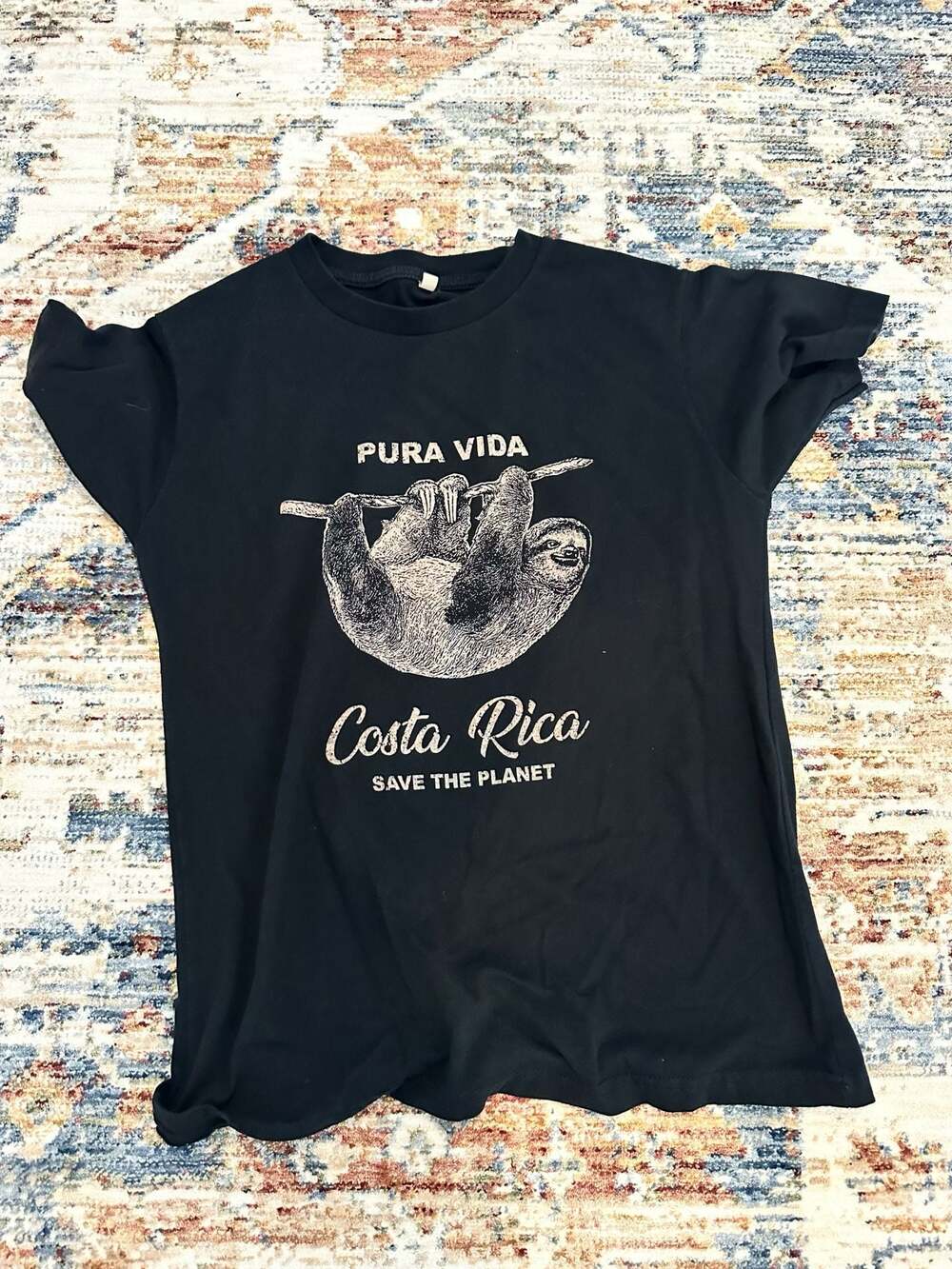 Pura Vida Sloth Costa Rica Tropical Vacation T-shirt - ,